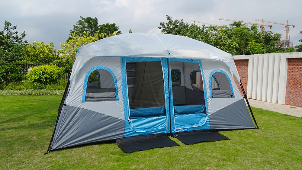 Cheap Goat Tents Large Camping Tent Outdoor Big Family Tent 8 10 12 Person Party Tent Waterproof Cabin Camp Anti UV Marquee Tents Tents 